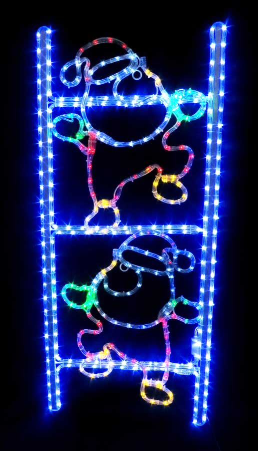 LEDチューブライト はしごサンタ105cm